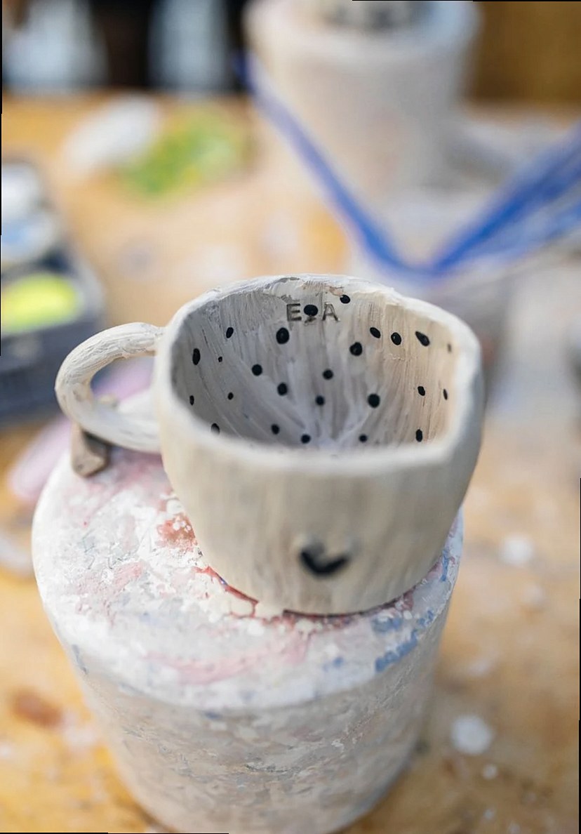 Portacandela, cottura Raku